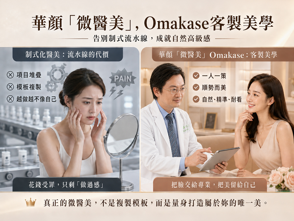 「微醫美」不是少做一點，而是每一步都更精準