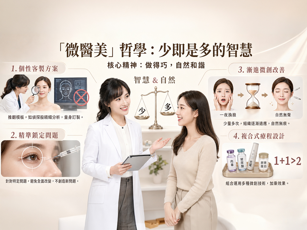 微醫美哲學最佳推薦:自然美女許嘉珊醫師，履行生活微醫美達人